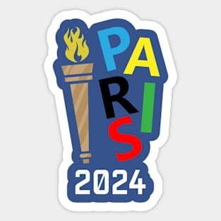 Paris French 2024 Sticker